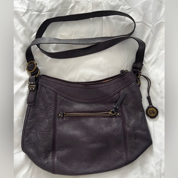 The Sak- purple leather bag - Picture 1 of 1